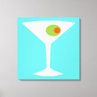 Clássico Filme Martini - Canvas estendida (maior)