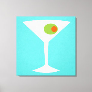 Clássico Filme Martini, Canvas estendida (turquesa