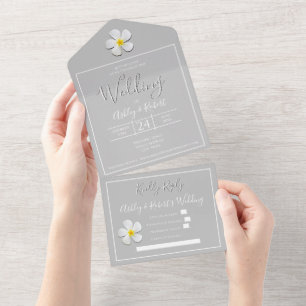 Clássico Formal Moderno, Branco sobre Casamento de