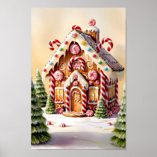 Clássico Gingercake House Impressão