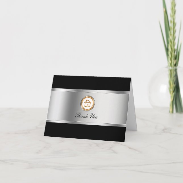 Clássico Imobiliário Obrigado Cartões (Frente)