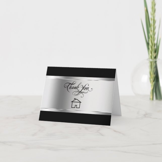 Clássico Imobiliário Obrigado Cartões (Frente)