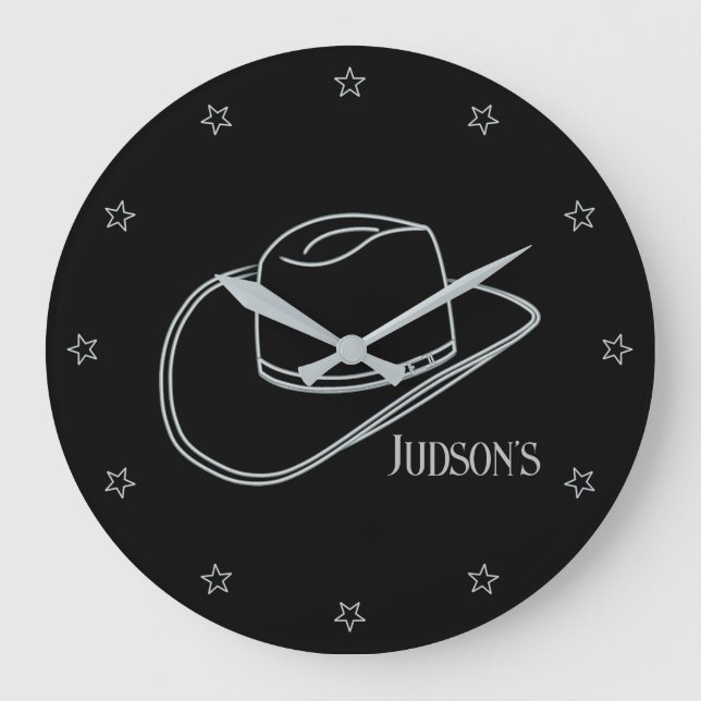 Clássico Minimalista Lg. Relógio de Parede em Acrí (Frente)