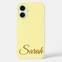 Clássico Moderno Elegante Nome Personalizado Cor C