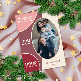 Clássico Moderno Seasons Saudações Rosa Dourado