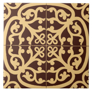 Clássico Tradicional Elegante Abstrato Dourado e M