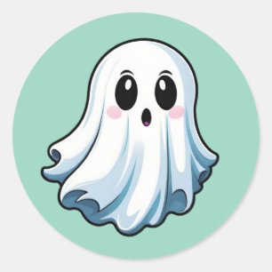 Clássicos adesivos Fantasmas do Halloween