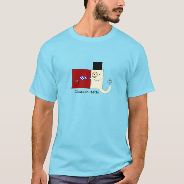 ClassMassachusets Massachusetts, camiseta masculin (Frente)