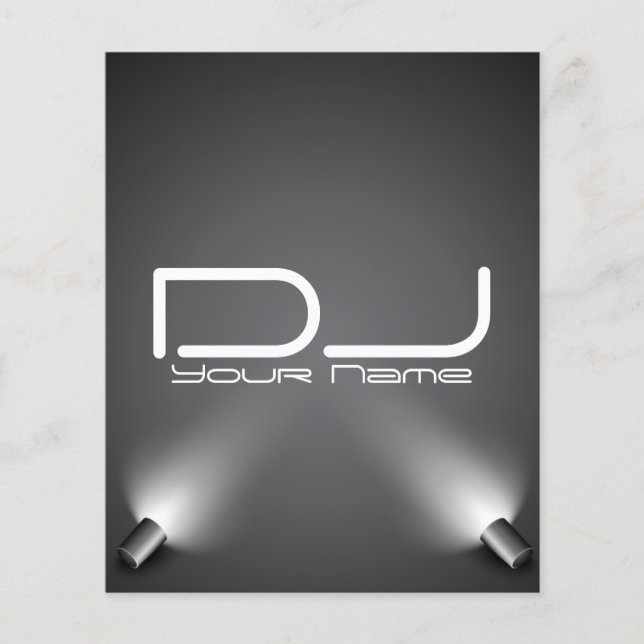 Classy DJ Party Flyer (Frente)