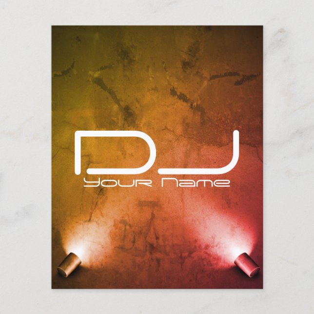 Classy DJ Party Flyer (Frente)