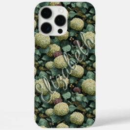 Classy Name Hydrangea Iphone Case Baby Shower Gift