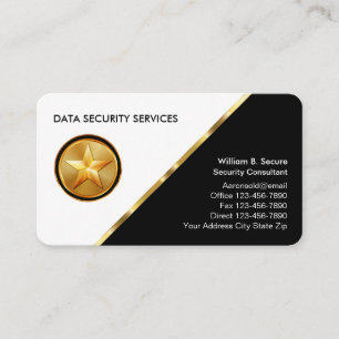 Classy Security Services Cartão de visita