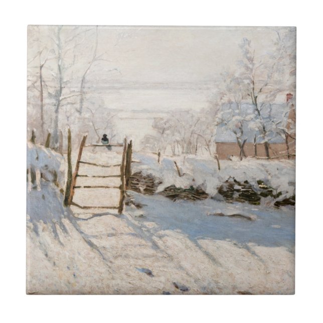 Claude Monet - A Pega (Frente)
