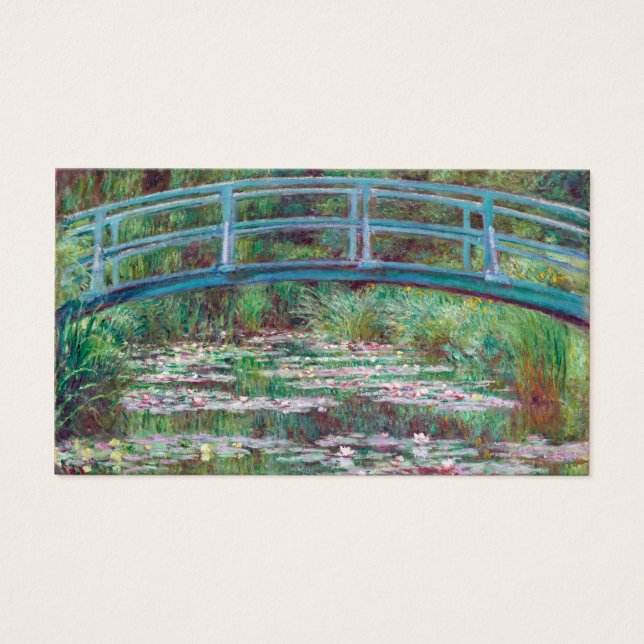Claude Monet, A Ponte Japonesa (Frente)