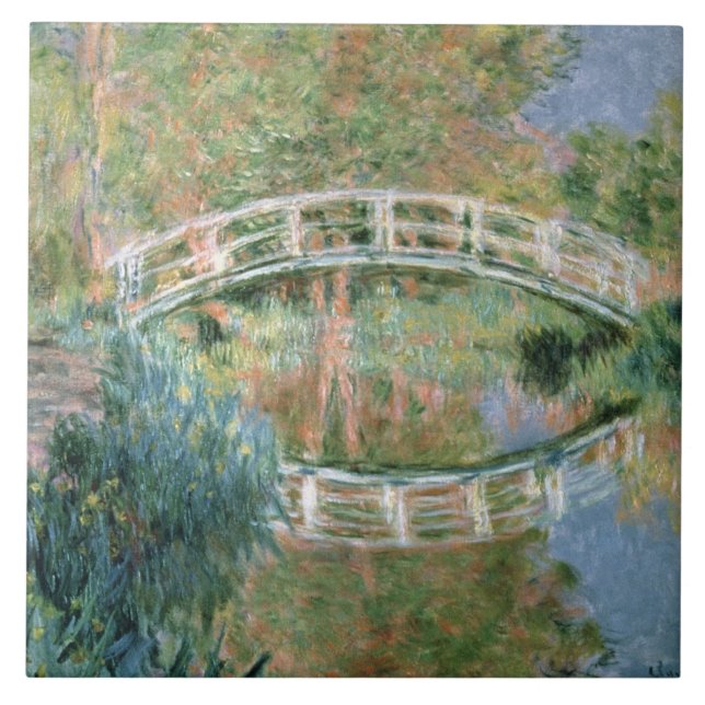 Claude Monet | a ponte japonesa, Giverny (Frente)