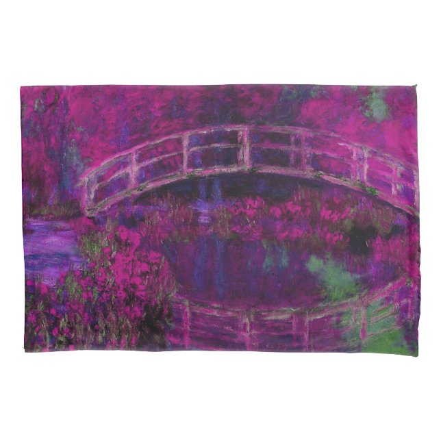 Claude Monet A Ponte Japonesa Púrpura (Frente)