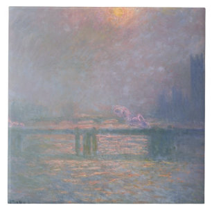 Claude Monet   a Tamisa com cruz de Charing