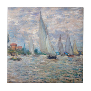 Claude Monet - Boats Regatta na Argentina
