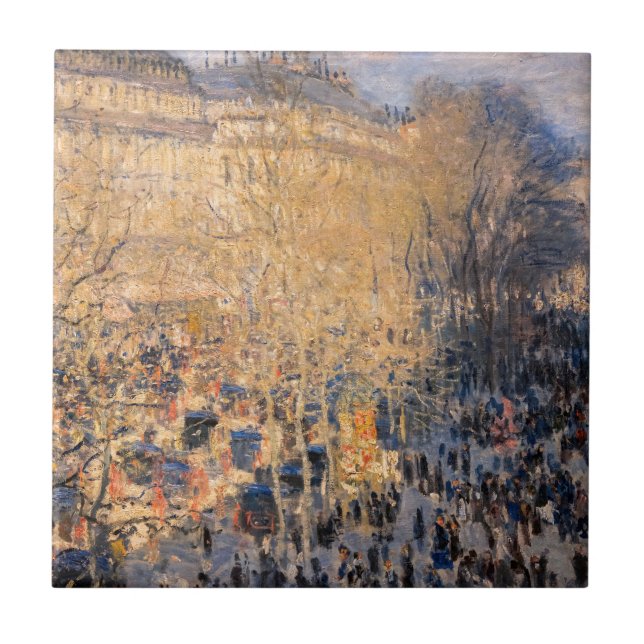 Claude Monet - Boulevard des Capucines em Paris (Frente)