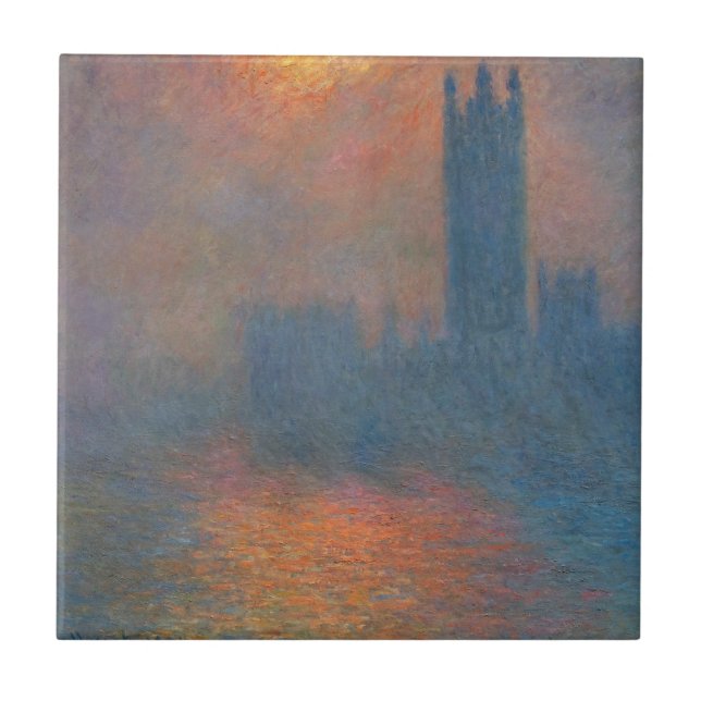 Claude Monet - Câmaras do Parlamento, Londres (Frente)