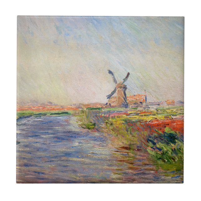 Claude Monet - Campo das Tulipas na Holanda (Frente)