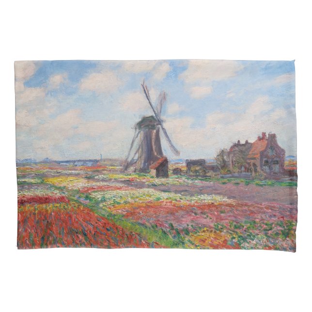 Claude Monet - Campo das Tulipas na Holanda (Frente)