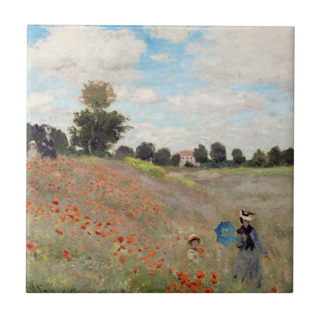 Claude Monet - Campo de Papoulas (Frente)