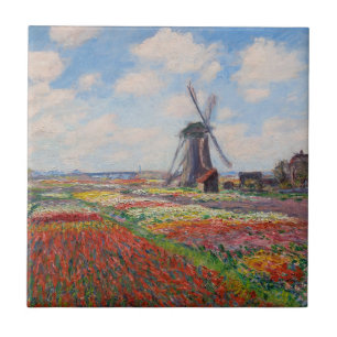 Claude Monet - Campo de Tulipas na Holanda