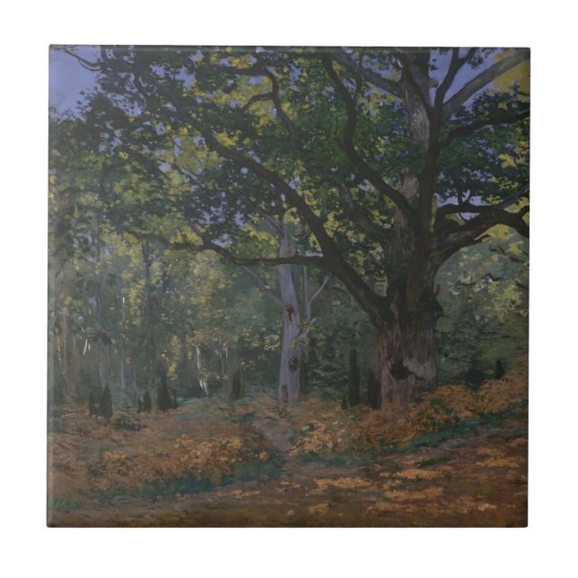 Claude Monet | Carvalho-Bodmer, Fontainebleau Fore (Frente)