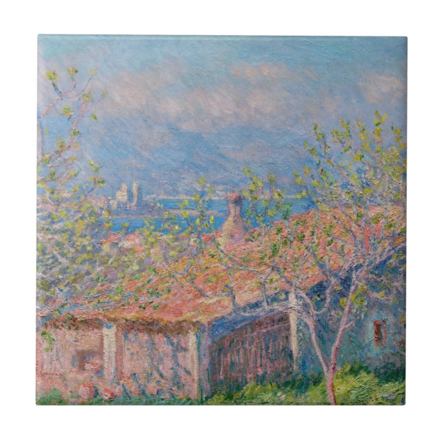 Claude Monet - Casa dos Jardineiros em Antibes (Frente)