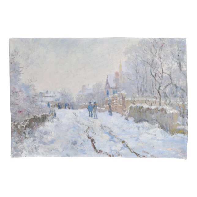 Claude Monet - Cena de Neve na Argentina (Frente)