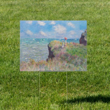 Claude Monet - Cliff Walk em Pourville