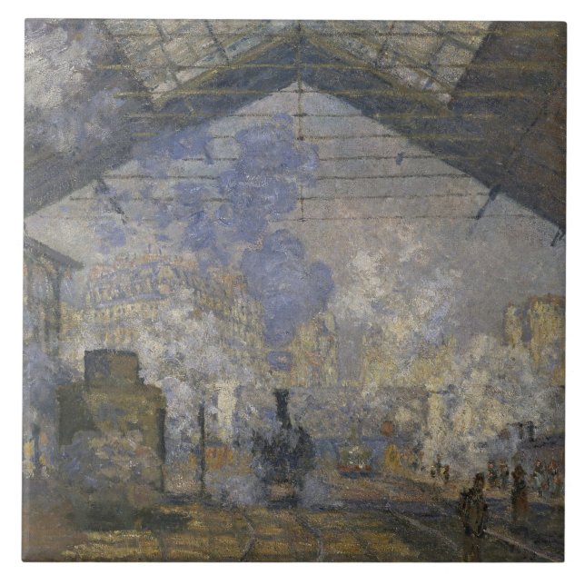 Claude Monet - Estação Santo-Lazare (Frente)