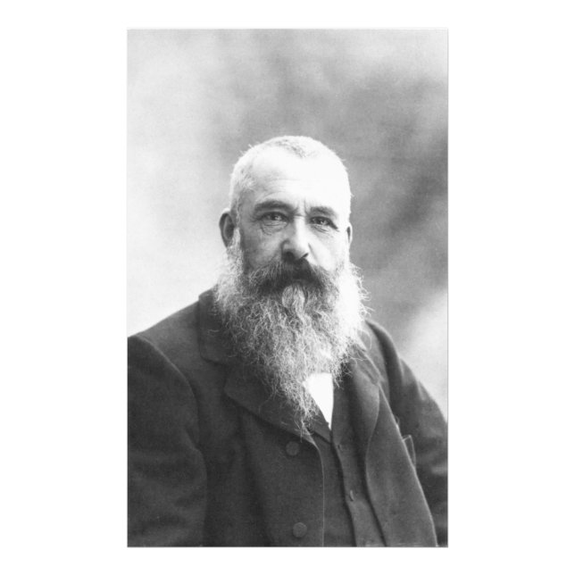 Claude Monet Foto de Felix Nadar em 1899 (Frente)