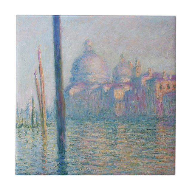 Claude Monet Grande Canal Veneza Itália Viagem (Frente)