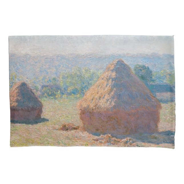 Claude Monet - Haystacks, fim do Verão (Frente)