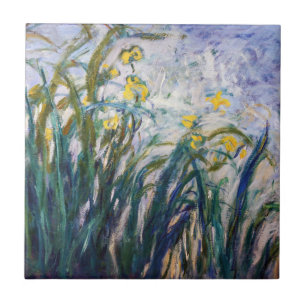 Claude Monet - Íris Amarelas e Roxas