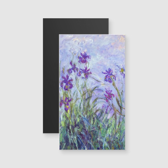 Claude Monet - Íris Lilases / Iris Mauves (Frente/Verso)