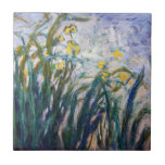 Claude Monet - Irrisões Amarelo e Roxo<br><div class="desc">Íris Amarelo e Roxo / Iris jaunes et mauves - Claude Monet,  Oil on Canvas,  1924-1925</div>