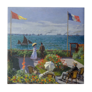 Claude Monet - Jardim em Sainte-Adresse