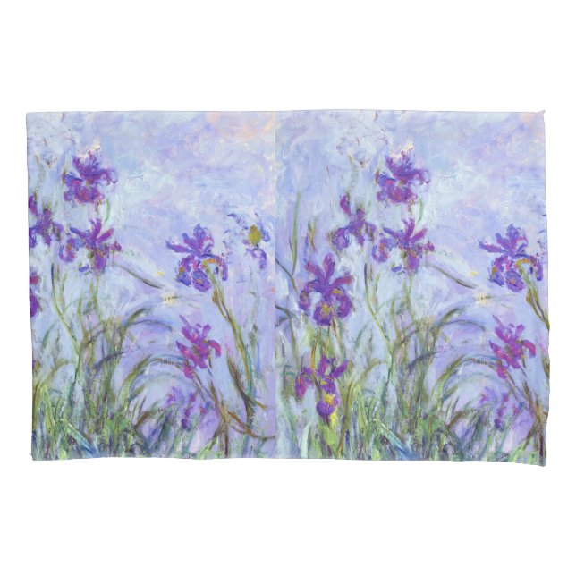 Claude Monet - Lilac Irises / Iris Mauves (Frente)