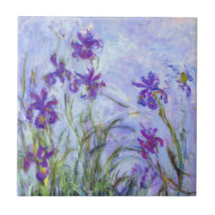 Claude Monet - Lilac Irises / Iris Mauves