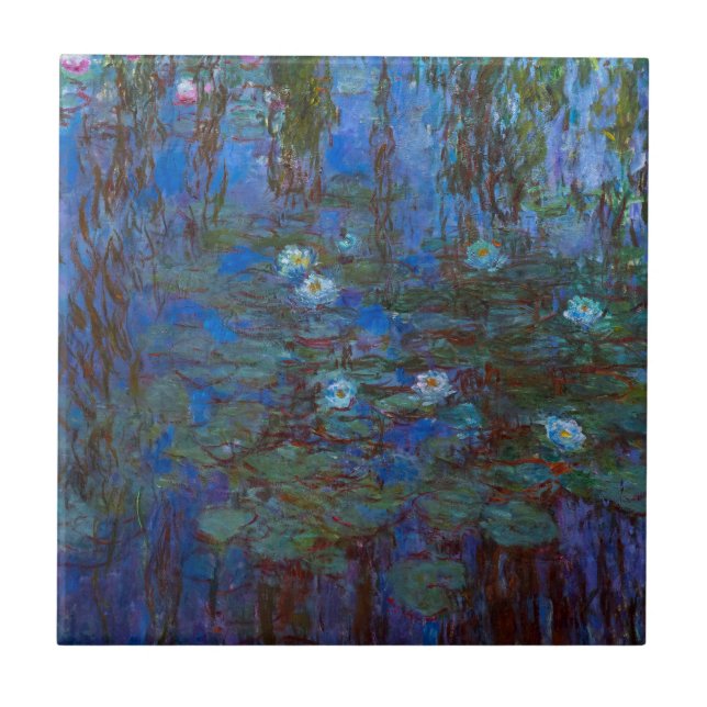 Claude Monet - Lírios Azuis (Frente)