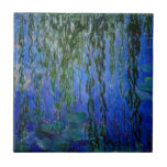 Claude Monet - Lírios d'água com salgueiro chorand<br><div class="desc">Lírios d'água com galhos salgados chorões / Ninfheas avec rameaux de saule,  por Claude Monet,  em 1916-1919</div>
