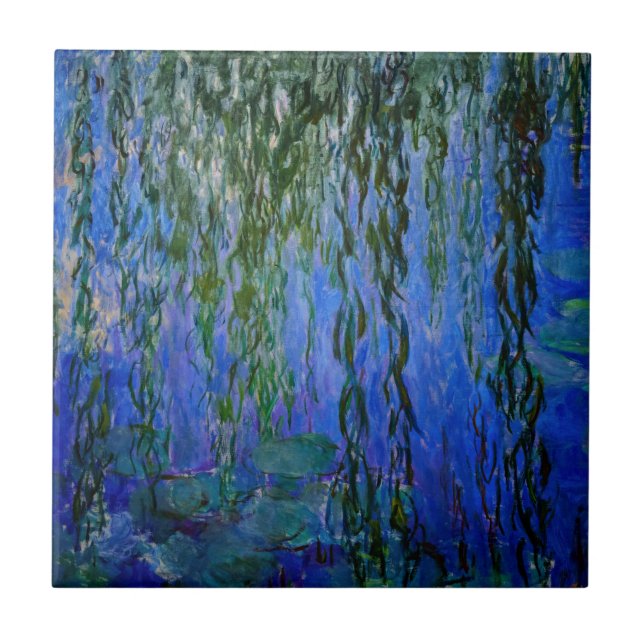 Claude Monet - Lírios d'água com salgueiro chorand (Frente)