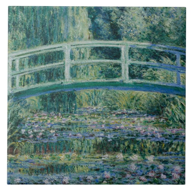 Claude Monet - lírios de água e ponte japonesa (Frente)