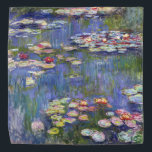 Claude Monet - Lírios De Água / Ninfas Bandana<br><div class="desc">Lírios/Ninfas - Claude Monet,  1916</div>