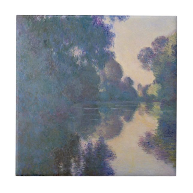 Claude Monet| Manhã no Sena perto de Giverny (Frente)