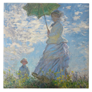 Claude Monet  Mulher com Parasol