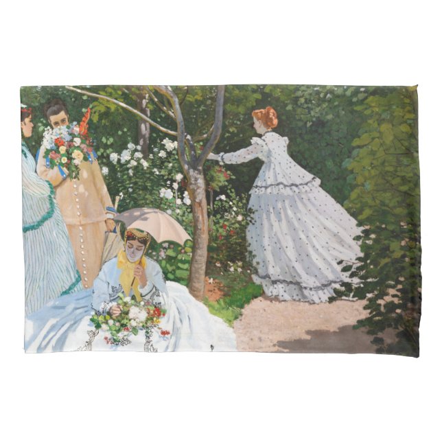 Claude Monet - Mulheres no Jardim (Frente)